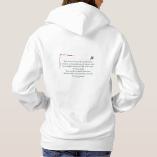 Psalm 1:1-3, Blessed is degene die: Hoodie