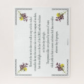 Psalm 1:1-3, Blessed is degene die Legpuzzel (Verticaal)