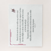 Psalm 1:1-3, Blessed is degene die: Legpuzzel (Verticaal)