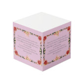 PSALM 1:1-3 Botanic Design, Kubus (Achter hoekig)