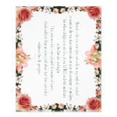 PSALM 1:1-3 Botanisch ontwerp, Foto Afdruk (Voorkant)