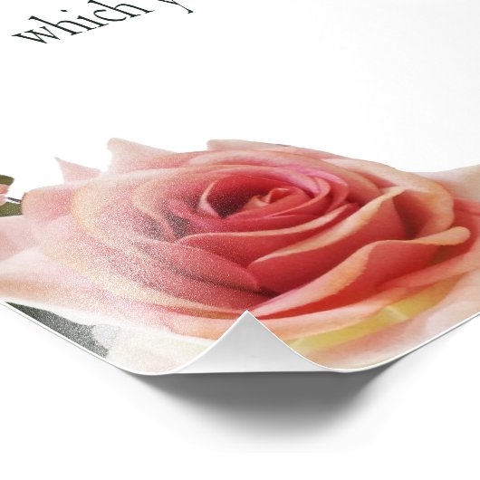 PSALM 1:1-3 Botanisch ontwerp, Foto Afdruk (Hoek)