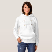 PSALM 1:1-3 Botanisch ontwerp, Hoodie (Voorkant volledig)