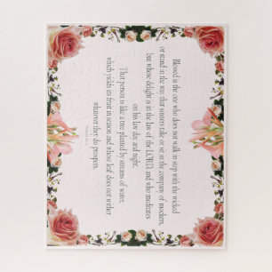 PSALM 1:1-3 Botanisch ontwerp, Legpuzzel