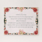PSALM 1:1-3 Botanisch ontwerp, Legpuzzel (Horizontaal)