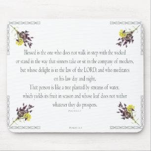PSALM 1:1-3 Botanisch ontwerp, Muismat