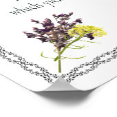 PSALM 1:1-3 Botanisch ontwerp, Poster (Hoek)