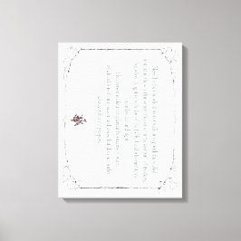 Psalm 1-1-3, Do Not Walk in Step with Sinners, Canvas Afdruk