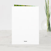 Psalm 1:1-3 Gezegeld is het man Christelijke Groet Kaart (Achterkant)