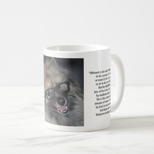 Psalm 1:1-3 koffiemok (Voorkant rechts)