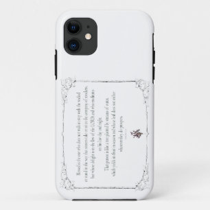 Psalm 1-1-3, loop niet in Stap met Kleuren, Case-Mate iPhone Case