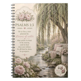Psalm 1:3 Notitieboek/Dagboek Notitieboek