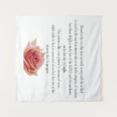 Psalm 1, dag en nacht, waterstromen, wandkleed (Voorkant (horizontaal))