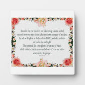 Psalm 1: De weg van de rechtvaardige Fotoplaat (Voorkant)