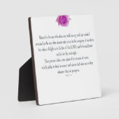 Psalm 1: De weg van de rechtvaardige Fotoplaat (Voorkant)