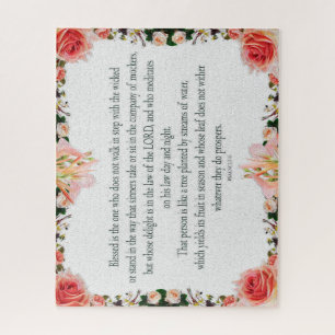 Psalm 1: De weg van de rechtvaardige Legpuzzel
