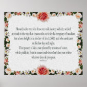 Psalm 1: De weg van de rechtvaardige Poster (Voorkant)