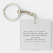 Psalm 1, does not walk in step with the wicked sleutelhanger (voorkant)