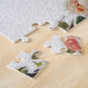 Psalm 1, Floral Borders, Oil, Blessed is the one; Legpuzzel