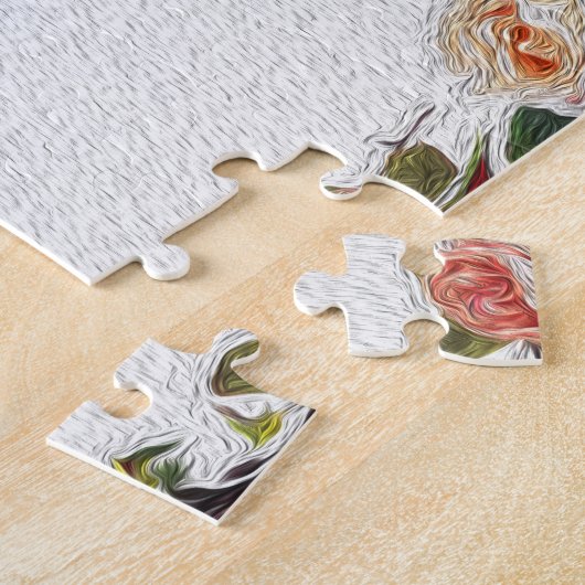 Psalm 1, Floral Borders, Oil, Blessed is the one; Legpuzzel (Zijkant)