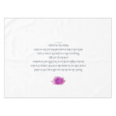 Psalm 1, Flower, Tafelkleed (Voorkant (Horizontaal))