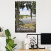 Psalm 1 het Poster van de Manuscript, Versie B (Thuiskantoor)