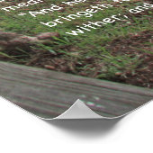 Psalm 1 het Poster van de Manuscript, Versie C (Hoek)