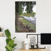 Psalm 1 het Poster van de Manuscript, Versie C (Thuiskantoor)