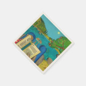 Psalm 1 in Hebreeuwse Bijbel Joodse Christelijke s Servet (Hoek)