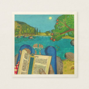 Psalm 1 in Hebreeuwse Bijbel Joodse Christelijke s Servet