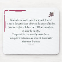 Psalm 1 Kunst - Gezegende Rechtvaardige met Bloemo