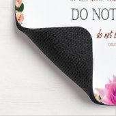 Psalm 1 Kunst - Gezegende Rechtvaardige met Bloemo Muismat (Hoek)