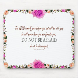 Psalm 1 Kunst - Gezegende Rechtvaardige met Bloemo Muismat