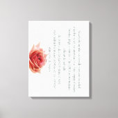 Psalm 1, Law day and Night, Streams of Waters, Canvas Afdruk (Voorkant)