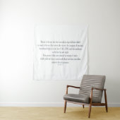 Psalm 1 loopt niet stapsgewijs met het geschopt wandkleed (In situ)