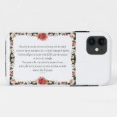 Psalm 1 met ventilatorgrenzen Case-Mate iPhone case (Achterkant (horizontaal))