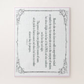 Psalm 1, niet stapsgewijs met de schoppen meegaat; legpuzzel (Verticaal)