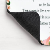 Psalm 1, Niet wandelen in de voetstappen van de go Muismat (Hoek)