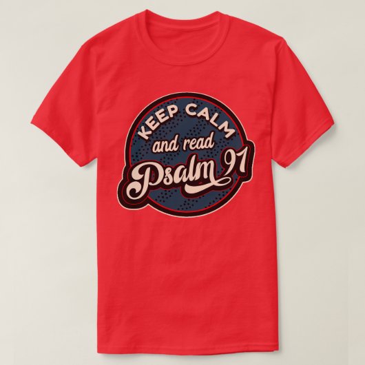 Psalm 1 t-shirt (Design voorkant)