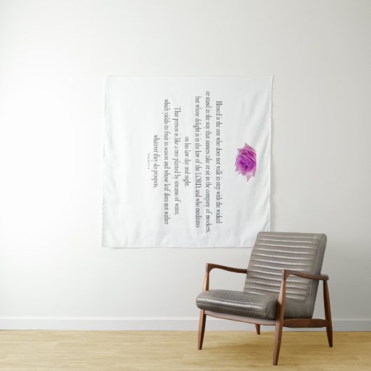 Psalm 1, ventilator, wandkleed (In Situ (horizontaal))