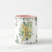 Psalm 20:4 mei geeft hij u de wens van de Koffie v Mok (Midden)