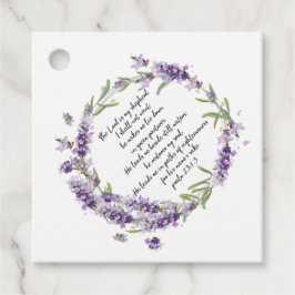 Psalm 23: 1-3 bedankjes labels