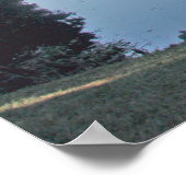 Psalm 23:1-3 de Druk van de Manuscript Poster (Hoek)