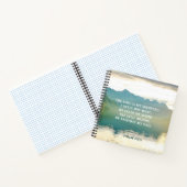 Psalm 23 1-3 De LORD is mijn Shepherd Notitieboek (Binnen)