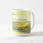 Psalm 23:1-3 koffiemok (Voorkant rechts)