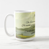 Psalm 23:1-3 koffiemok (Links)