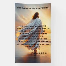 Psalm 23:1–3 Tranquil Walk with God Design Spandoek