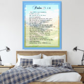 Psalm 23:1-6 Schrift afdrukken (Insitu (Slaapkamer))