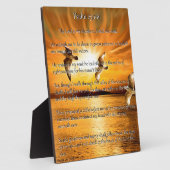 Psalm 23:1-6 The Lord is My Shepard Fotoplaat (Zijkant)