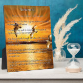 Psalm 23:1-6 The Lord is My Shepard Fotoplaat (Zijkant)